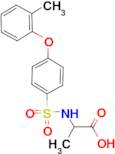 ((4-(o-tolyloxy)phenyl)sulfonyl)alanine