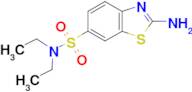 2-Amino-benzothiazole-6-sulfonic acid diethylamide