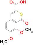 7,8-Dimethoxy-1-oxo-1H-isothiochromene-3-carboxylic acid