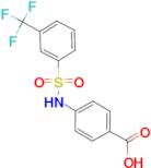 4-((3-(trifluoromethyl)phenyl)sulfonamido)benzoic acid