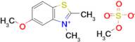 5-methoxy-2,3-dimethylbenzo[d]thiazol-3-ium methyl sulfate