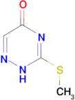 3-(methylthio)-1,2,4-triazin-5(4H)-one