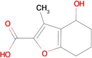 4-Hydroxy-3-methyl-4,5,6,7-tetrahydro-1-benzofuran-2-carboxylic acid