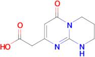 2-(6-oxo-1,3,4,6-tetrahydro-2H-pyrimido[1,2-a]pyrimidin-8-yl)acetic acid