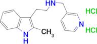 [2-(2-Methyl-1H-indol-3-yl)ethyl](pyridin-3-ylmethyl)amine dihydrochloride