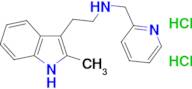 [2-(2-Methyl-1H-indol-3-yl)ethyl](pyridin-2-ylmethyl)amine dihydrochloride