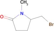 5-(bromomethyl)-1-methylpyrrolidin-2-one