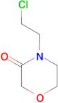 4-(2-chloroethyl)morpholin-3-one