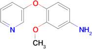 3-methoxy-4-(pyridin-3-yloxy)aniline