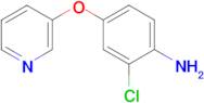 2-chloro-4-(pyridin-3-yloxy)aniline