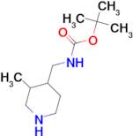 tert-butyl ((3-methylpiperidin-4-yl)methyl)carbamate