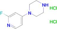 1-(2-fluoropyridin-4-yl)piperazine dihydrochloride