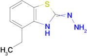 4-ethyl-2-hydrazino-1,3-benzothiazole