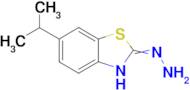 2-Hydrazino-6-isopropyl-1,3-benzothiazole