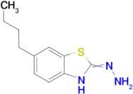 6-Butyl-2-hydrazino-1,3-benzothiazole