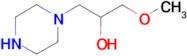 1-methoxy-3-(piperazin-1-yl)propan-2-ol