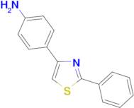 4-(2-Phenyl-thiazol-4-yl)-phenylamine
