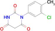 1-(3-Chloro-4-methylphenyl)pyrimidine-2,4,6(1H,3H,5H)-trione