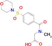 N-Methyl-N-[4-(morpholin-4-ylsulfonyl)benzoyl]glycine