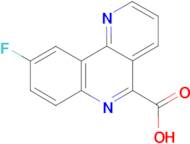 9-Fluorobenzo[h]-1,6-naphthyridine-5-carboxylic acid