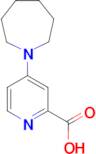 4-azepan-1-ylpyridine-2-carboxylic acid