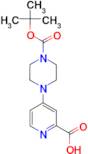 4-[4-(tert-butoxycarbonyl)piperazin-1-yl]pyridine-2-carboxylic acid