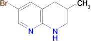 6-bromo-3-methyl-1,2,3,4-tetrahydro-1,8-naphthyridine