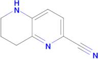 5,6,7,8-tetrahydro-1,5-naphthyridine-2-carbonitrile