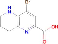 4-Bromo-5,6,7,8-tetrahydro-[1,5]naphthyridine-2-carboxylic acid