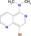 8-bromo-N,N-dimethyl-1,6-naphthyridin-5-amine