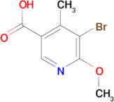 5-bromo-6-methoxy-4-methylnicotinic acid