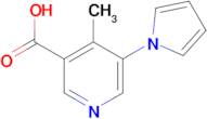 4-methyl-5-(1H-pyrrol-1-yl)nicotinic acid