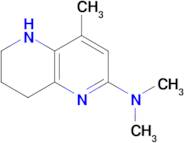 N,N,4-trimethyl-5,6,7,8-tetrahydro-1,5-naphthyridin-2-amine