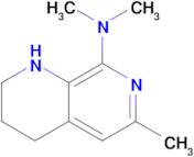 N,N,6-trimethyl-1,2,3,4-tetrahydro-1,7-naphthyridin-8-amine