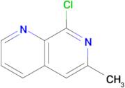 8-chloro-6-methyl-1,7-naphthyridine