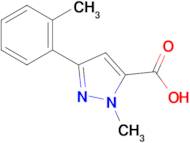 1-methyl-3-(2-methylphenyl)-1{H}-pyrazole-5-carboxylic acid