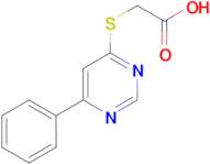 [(6-phenylpyrimidin-4-yl)thio]acetic acid