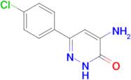 4-amino-6-(4-chlorophenyl)pyridazin-3(2{H})-one