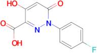 1-(4-fluorophenyl)-4-hydroxy-6-oxo-1,6-dihydropyridazine-3-carboxylic acid