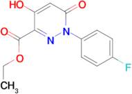 Ethyl 1-(4-fluorophenyl)-4-hydroxy-6-oxo-1,6-dihydropyridazine-3-carboxylate