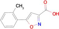 5-(2-methylphenyl)isoxazole-3-carboxylic acid