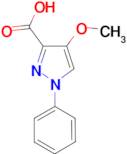 4-methoxy-1-phenyl-1{H}-pyrazole-3-carboxylic acid