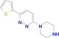 3-piperazin-1-yl-6-(2-thienyl)pyridazine