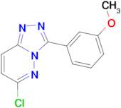 6-chloro-3-(3-methoxyphenyl)[1,2,4]triazolo[4,3-b]pyridazine
