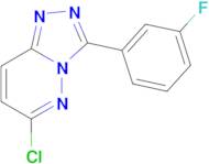 6-chloro-3-(3-fluorophenyl)[1,2,4]triazolo[4,3-b]pyridazine