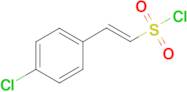 (E)-2-(4-chlorophenyl)ethylenesulfonyl chloride
