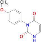 3-(4-methoxyphenyl)pyrimidine-2,4(1H,3H)-dione