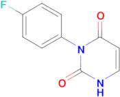 3-(4-fluorophenyl)pyrimidine-2,4(1H,3H)-dione