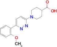 1-[6-(2-methoxyphenyl)pyridazin-3-yl]piperidine-4-carboxylic acid