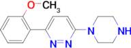 3-(2-methoxyphenyl)-6-piperazin-1-ylpyridazine